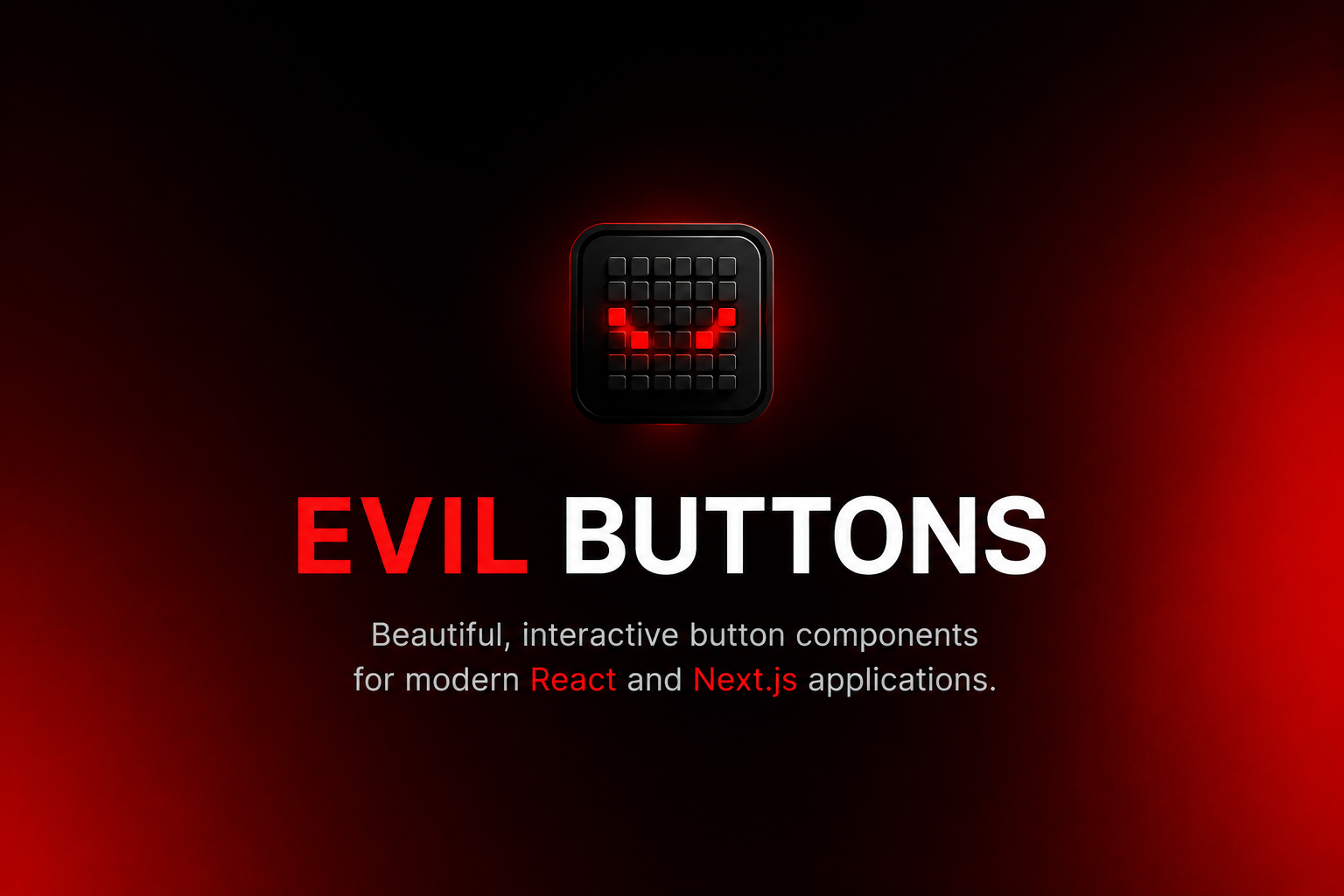 Evil Buttons website preview